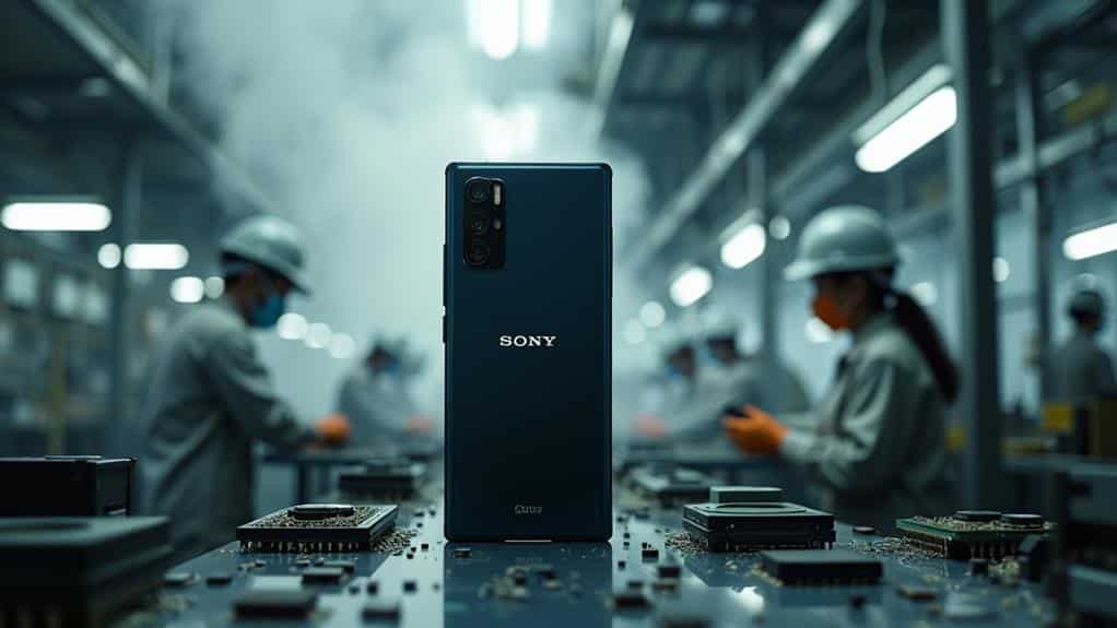 ไลน์การผลิต Xperia 5 VII