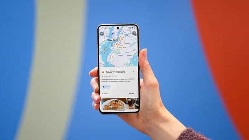 Google Maps tests weather-free view for cleaner interface