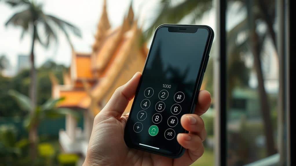 ภาพแสดงเปรียบเทียบวิธีต่างๆ ในการเช็คเครือข่ายมือถือ