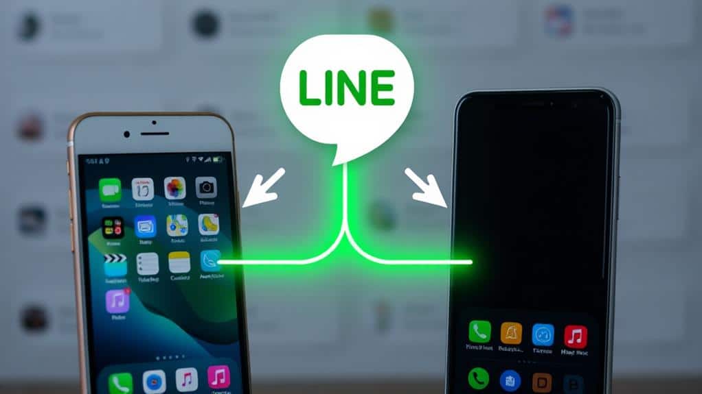 วิธีการย้ายข้อมูลแอพ Line