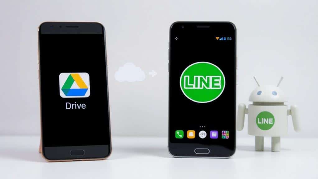 การย้ายข้อมูล LINE ผ่าน Google Drive