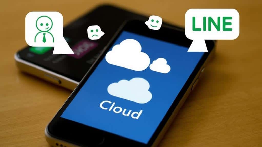 การย้ายข้อมูล LINE ผ่าน iCloud