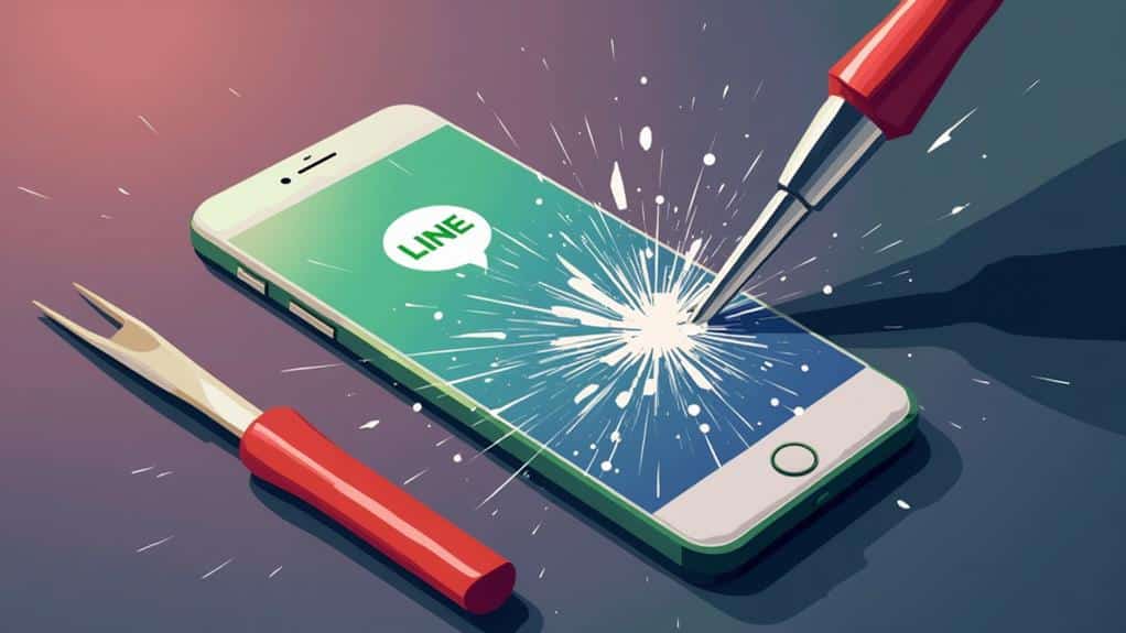 วิธีแก้ปัญหา LINE ค้าง