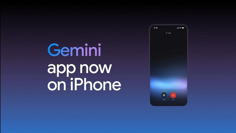 Gemini AI app debuts on iPhone, expanding Google's AI reach