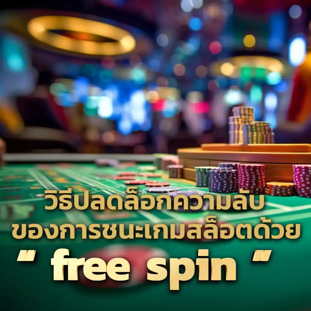 ชนะเกมสล็อตด้วย “ free spin ”
