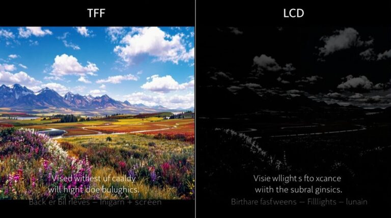 เปรียบเทียบ TFT vs LCD