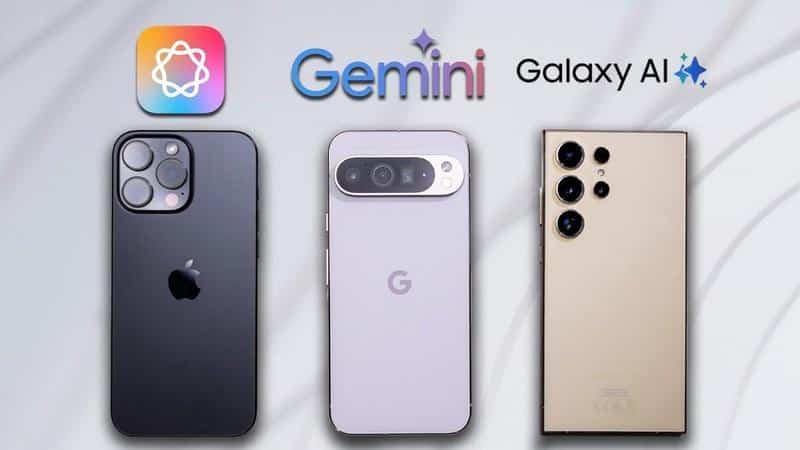 AI Titans Clash: Apple vs Google vs Samsung Intelligence Showdown