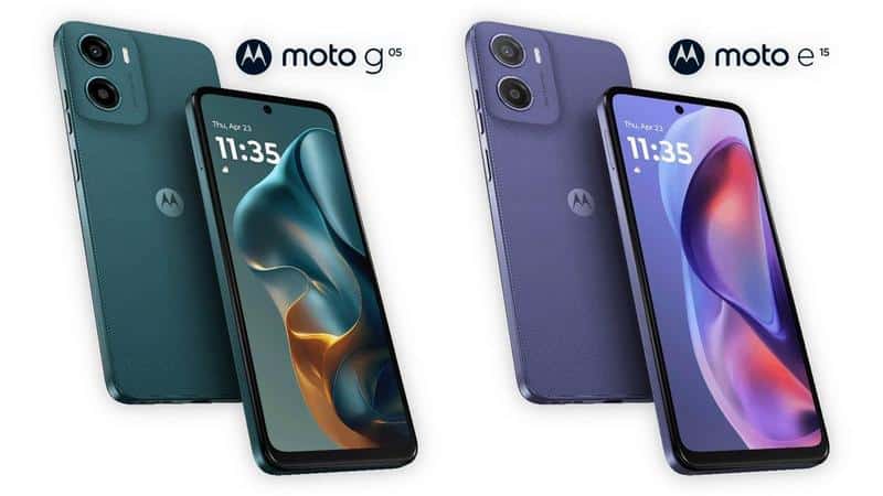 Motorola launches affordable moto g05 and e15 with high-end features